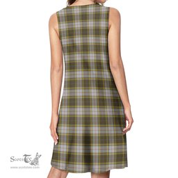 Scottish Buchanan Dress Tartan Womens Casual Dresses - Tartan Dress Womens Scottish Plaid Tartan Plaid - ScotsTee - scotstee.com
