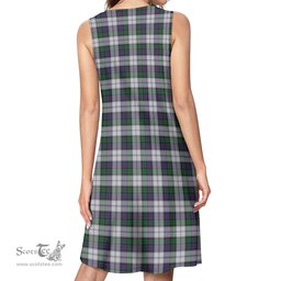 Scottish Campbell of Cawdor Dress Tartan Womens Casual Dresses - Tartan Dress Womens Scottish Plaid Tartan Plaid - ScotsTee - scotstee.com