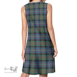 Scottish Cameron of Erracht Ancient Tartan Womens Casual Dresses - Tartan Dress Womens Scottish Plaid Tartan Plaid - ScotsTee - scotstee.com