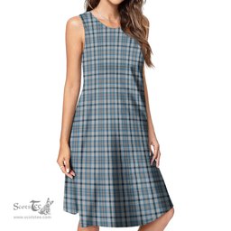 Scottish Conquergood Tartan Womens Casual Dresses - Tartan Dress Womens Scottish Plaid Tartan Plaid - ScotsTee - scotstee.com