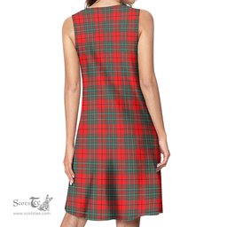 Scottish Cumming Modern Tartan Womens Casual Dresses - Tartan Dress Womens Scottish Plaid Tartan Plaid - ScotsTee - scotstee.com
