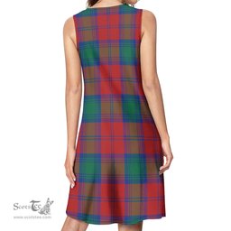 Scottish Byres (Byses) Tartan Womens Casual Dresses - Tartan Dress Womens Scottish Plaid Tartan Plaid - ScotsTee - scotstee.com