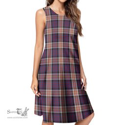 Scottish Carnegie Tartan Womens Casual Dresses - Tartan Dress Womens Scottish Plaid Tartan Plaid - ScotsTee - scotstee.com