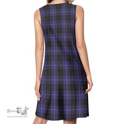 Scottish Dunlop Tartan Womens Casual Dresses - Tartan Dress Womens Scottish Plaid Tartan Plaid - ScotsTee - scotstee.com