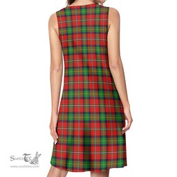 Scottish Fairlie Modern Tartan Womens Casual Dresses - Tartan Dress Womens Scottish Plaid Tartan Plaid - ScotsTee - scotstee.com