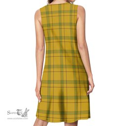 Scottish Houston Tartan Womens Casual Dresses - Tartan Dress Womens Scottish Plaid Tartan Plaid - ScotsTee - scotstee.com