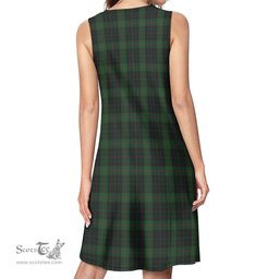 Scottish Gunn Logan Tartan Womens Casual Dresses - Tartan Dress Womens Scottish Plaid Tartan Plaid - ScotsTee - scotstee.com
