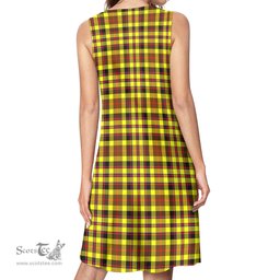 Scottish Jardine Modern Tartan Womens Casual Dresses - Tartan Dress Womens Scottish Plaid Tartan Plaid - ScotsTee - scotstee.com