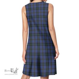 Scottish Hope (Vere-Weir) Tartan Womens Casual Dresses - Tartan Dress Womens Scottish Plaid Tartan Plaid - ScotsTee - scotstee.com