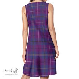 Scottish Glencoe Tartan Womens Casual Dresses - Tartan Dress Womens Scottish Plaid Tartan Plaid - ScotsTee - scotstee.com