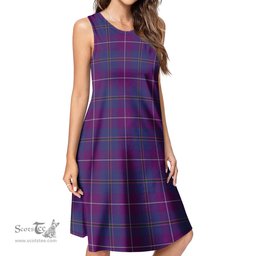 Scottish Glencoe Tartan Womens Casual Dresses - Tartan Dress Womens Scottish Plaid Tartan Plaid - ScotsTee - scotstee.com