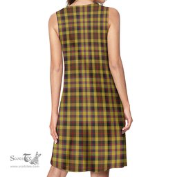 Scottish Jardine Tartan Womens Casual Dresses - Tartan Dress Womens Scottish Plaid Tartan Plaid - ScotsTee - scotstee.com