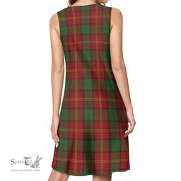 Scottish Kirk Tartan Womens Casual Dresses - Tartan Dress Womens Scottish Plaid Tartan Plaid - ScotsTee - scotstee.com
