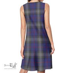 Scottish Kinnaird Tartan Womens Casual Dresses - Tartan Dress Womens Scottish Plaid Tartan Plaid - ScotsTee - scotstee.com