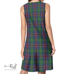 Scottish Hart of Scotland Tartan Womens Casual Dresses - Tartan Dress Womens Scottish Plaid Tartan Plaid - ScotsTee - scotstee.com