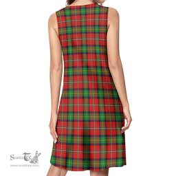 Scottish Fullerton Tartan Womens Casual Dresses - Tartan Dress Womens Scottish Plaid Tartan Plaid - ScotsTee - scotstee.com