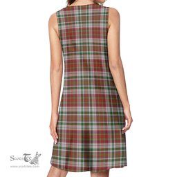 Scottish MacAlister Dress Tartan Womens Casual Dresses - Tartan Dress Womens Scottish Plaid Tartan Plaid - ScotsTee - scotstee.com
