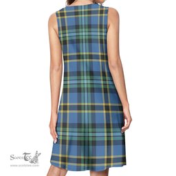 Scottish Hope Ancient Tartan Womens Casual Dresses - Tartan Dress Womens Scottish Plaid Tartan Plaid - ScotsTee - scotstee.com
