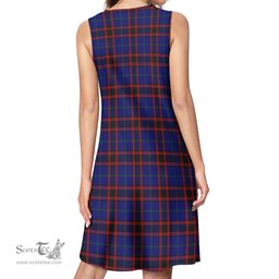 Scottish Home Modern Tartan Womens Casual Dresses - Tartan Dress Womens Scottish Plaid Tartan Plaid - ScotsTee - scotstee.com