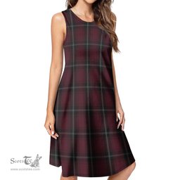 Scottish Llewellen of Wales Tartan Womens Casual Dresses - Tartan Dress Womens Scottish Plaid Tartan Plaid - ScotsTee - scotstee.com