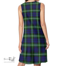 Scottish Lammie Tartan Womens Casual Dresses - Tartan Dress Womens Scottish Plaid Tartan Plaid - ScotsTee - scotstee.com