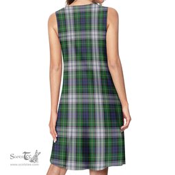 Scottish Forbes Dress Tartan Womens Casual Dresses - Tartan Dress Womens Scottish Plaid Tartan Plaid - ScotsTee - scotstee.com