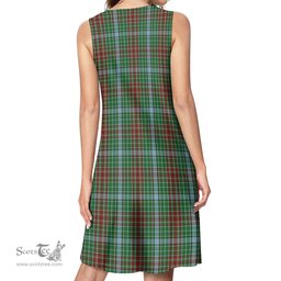 Scottish Gayre Tartan Womens Casual Dresses - Tartan Dress Womens Scottish Plaid Tartan Plaid - ScotsTee - scotstee.com