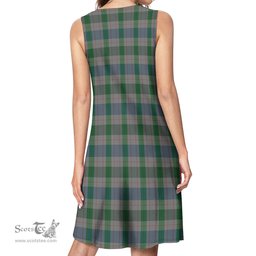 Scottish Lloyd of Wales Tartan Womens Casual Dresses - Tartan Dress Womens Scottish Plaid Tartan Plaid - ScotsTee - scotstee.com
