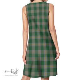 Scottish Ledford Tartan Womens Casual Dresses - Tartan Dress Womens Scottish Plaid Tartan Plaid - ScotsTee - scotstee.com