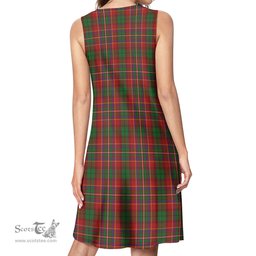 Scottish Innes Tartan Womens Casual Dresses - Tartan Dress Womens Scottish Plaid Tartan Plaid - ScotsTee - scotstee.com