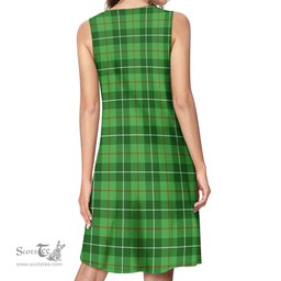 Scottish Galloway Tartan Womens Casual Dresses - Tartan Dress Womens Scottish Plaid Tartan Plaid - ScotsTee - scotstee.com