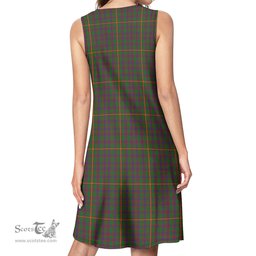 Scottish Hall Tartan Womens Casual Dresses - Tartan Dress Womens Scottish Plaid Tartan Plaid - ScotsTee - scotstee.com