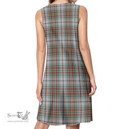 Scottish MacBain Dress Tartan Womens Casual Dresses - Tartan Dress Womens Scottish Plaid Tartan Plaid - ScotsTee - scotstee.com