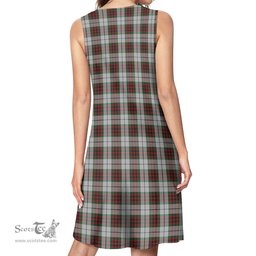 Scottish Fraser Dress Tartan Womens Casual Dresses - Tartan Dress Womens Scottish Plaid Tartan Plaid - ScotsTee - scotstee.com