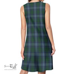 Scottish Jones of Wales Tartan Womens Casual Dresses - Tartan Dress Womens Scottish Plaid Tartan Plaid - ScotsTee - scotstee.com