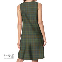 Scottish Kerry Tartan Womens Casual Dresses - Tartan Dress Womens Scottish Plaid Tartan Plaid - ScotsTee - scotstee.com