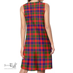 Scottish Gow Modern Tartan Womens Casual Dresses - Tartan Dress Womens Scottish Plaid Tartan Plaid - ScotsTee - scotstee.com