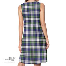 Scottish Gordon Dress Modern Tartan Womens Casual Dresses - Tartan Dress Womens Scottish Plaid Tartan Plaid - ScotsTee - scotstee.com
