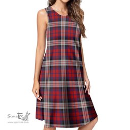 Scottish MacDonald Dress Irish Tartan Womens Casual Dresses - Tartan Dress Womens Scottish Plaid Tartan Plaid - ScotsTee - scotstee.com