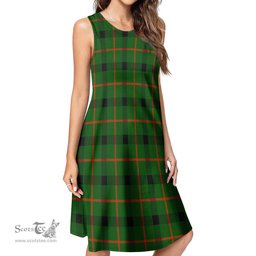 Scottish Kincaid Modern Tartan Womens Casual Dresses - Tartan Dress Womens Scottish Plaid Tartan Plaid - ScotsTee - scotstee.com