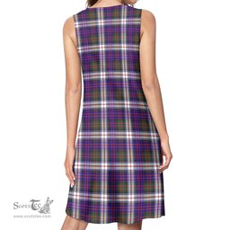 Scottish MacDonald Dress Modern Tartan Womens Casual Dresses - Tartan Dress Womens Scottish Plaid Tartan Plaid - ScotsTee - scotstee.com