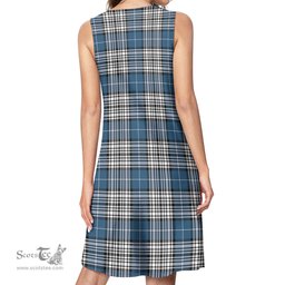Scottish Napier Modern Tartan Womens Casual Dresses - Tartan Dress Womens Scottish Plaid Tartan Plaid - ScotsTee - scotstee.com