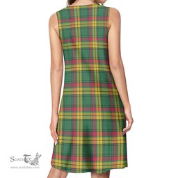 Scottish MacMillan Old Ancient Tartan Womens Casual Dresses - Tartan Dress Womens Scottish Plaid Tartan Plaid - ScotsTee - scotstee.com