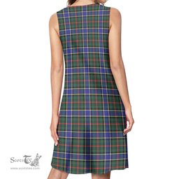Scottish Ogilvie (Ogilvy) Hunting Modern Tartan Womens Casual Dresses - Tartan Dress Womens Scottish Plaid Tartan Plaid - ScotsTee - scotstee.com