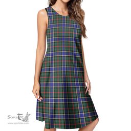 Scottish Ogilvie (Ogilvy) Hunting Modern Tartan Womens Casual Dresses - Tartan Dress Womens Scottish Plaid Tartan Plaid - ScotsTee - scotstee.com