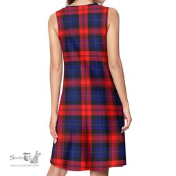 Scottish McLaughlin Tartan Womens Casual Dresses - Tartan Dress Womens Scottish Plaid Tartan Plaid - ScotsTee - scotstee.com
