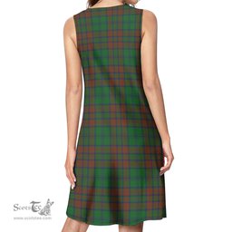 Scottish Matheson Hunting Highland Tartan Womens Casual Dresses - Tartan Dress Womens Scottish Plaid Tartan Plaid - ScotsTee - scotstee.com