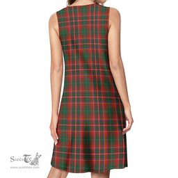 Scottish MacInnes Hastie Tartan Womens Casual Dresses - Tartan Dress Womens Scottish Plaid Tartan Plaid - ScotsTee - scotstee.com