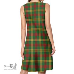 Scottish MacMillan Society of Glasgow Tartan Womens Casual Dresses - Tartan Dress Womens Scottish Plaid Tartan Plaid - ScotsTee - scotstee.com