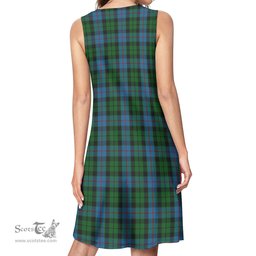 Scottish Morrison Society Tartan Womens Casual Dresses - Tartan Dress Womens Scottish Plaid Tartan Plaid - ScotsTee - scotstee.com
